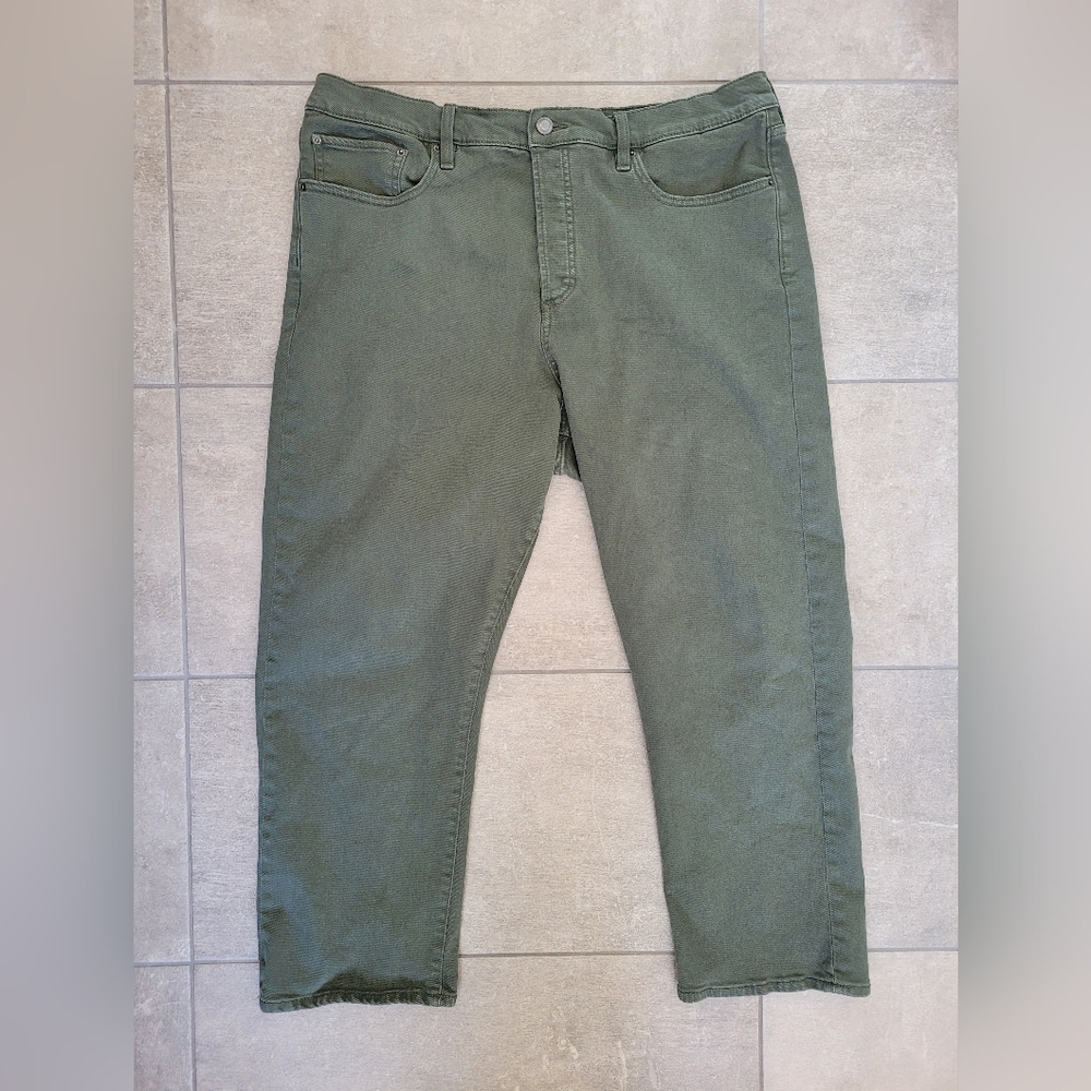 Ricki's Olive Green Straight Jeans